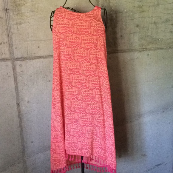 Cat & Jack sleeveless Hi-Lo Dress coverup Size L - Picture 2 of 8